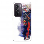 Coque de t&eacute;l&eacute;phone - Maniacase - Oppo Reno 12 5G - Silicone - Souple - F1 Art Wallpaper