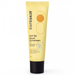 Cureskin SPF 50 Aqua Sunscreen with Advanced UV Filters | Broad Spectrum Sun, UVA, UVB, Blue Light Protection, SPF 50 & PA+++, 50 g (Pack of 1)