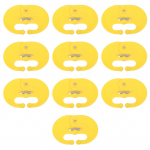 10 tk Vasika v&otilde;&otilde;rutaja vedrulukk K&otilde;rge t&otilde;mbetugevus Pikendatud Laiendatud PP Vasika nina ogad Piim