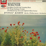 LP plaat WAGNER RUDOLF KEMPE BERLIN PHILHA Tannhauser Lendav hollandlane Gott XLP30040 HIS MASTERS VO 1965 UK Klassika Kasutatud