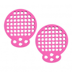 2 tk Kaasaskantav Silikoonist S&otilde;rmede Sirutaja Meestele Naistele F&uuml;sioteraapia S&otilde;rmede Venitamise Seade S&otilde;rmede J&otilde;u Tugevdaja Treener Harjutaja 2pcs roosa