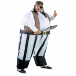 Jaapani samurai piraadi t&auml;ispuhutav kost&uuml;&uuml;m, t&auml;iskasvanutele 150-190cm hall