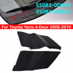 Paari esiklaasi katte nurga trimmi kate Toyota Yarise 4 uksele 2006-2010