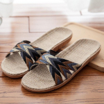 36-45 Suures suuruses naiste sussid, lamedad sandaalid, linane kerged vabaaja sussid naistele koju 35-36 punane