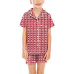 Laste pidžaama moe kaheosaline s&auml;rgip&uuml;kste komplekt Pehme puhkuse vabaajar&otilde;ivaste komplekt 160