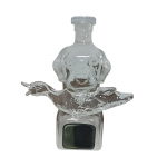 Interesting hound holding a animals wine bottle, interesting home art decoration wine utensils One Size