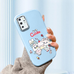 &Uuml;hev&auml;rviline h&otilde;bedase servaga objektiiv, rasvane korpus, pehme TPU vedel silikoonist kate P&otilde;rutuskindel telefoni&uuml;mbris Xiaomi Redmi Samsungile Redmi 9T valge