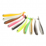 10 TK Pehmed Landid Kalasaba Disain Kahev&auml;rvilised 2,6g 8,5cm Silikoonist Kalap&uuml;&uuml;gitarvikud Lant Kalap&uuml;&uuml;gi S&ouml;&ouml;t V&auml;litingimustesse