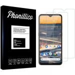 Verre Tremp&eacute; - Phonillico&reg; - Nokia 5.3 - Pack de 2 - R&eacute;sistant aux rayures - Protection &Eacute;cran