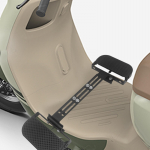 Electric Bike Front Footrest Foot Rest Expandable Accessories Easy to Install Modification