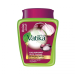 Sibulaga juuksemask Vatika Naturals Hammam Zaith - Kuum&otilde;lihooldus, Peanaha toitmine sibulaekstraktide ja toitvate Vatika &otilde;lidega 500g. 500 ML