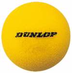 DUNLOP Tennise k&auml;snpall SPONGE YL Pool tosinat l&uuml;hitennise jaoks NSPNGE2YL6BOX Kollane (6 palli)
