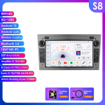 Ossuret Intelligentne 8G 128G Android 12 Autoraadio Opel Astra H J 2004 Vectra Vauxhall Antara Zafira Corsa C D Vivaro Meriva jaoks 4G Carplay GPS-m&auml;ngija G S8 8Core 8G 128G