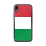 Coque iPhone &ndash; Drapeau Italie &ndash; iPhone XR &ndash; Souple &ndash; T&auml;ielik kaitse &ndash; Mitmev&auml;rviline