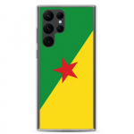 Coque T&eacute;l&eacute;phone &ndash; Samsung &ndash; Galaxy S22 &ndash; Drapeau Guyane &ndash; Supp &ndash; Mitmev&auml;rviline