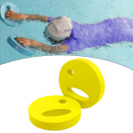 2 Pieces Water Exercise Discs Aerobic Equipment Swim Training Easy to Hold Underwater Resistance kollane