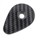 Bicycle Headset Cap in Carbon Fiber, Lightweight Stem Cover for Bike Repair without screw