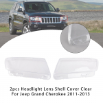 2 tk esitulede klaasist korpus Kate L&auml;bipaistev Jeep Grand Cherokee 2011-2013 jaoks