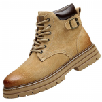 Reisijalatsid V&auml;lisjalatsid Ehtsast Nahast Meeste Pahkluusaapad Paeltega Chelsea Saapad Meestele Luksusbr&auml;nd Paksutallalised Matkasaapad Disainer 44