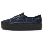 Vans Authentic Stackform Samet Ruuduline - Roheline Must Meeste Tennised VN0A5KXX203