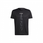 adidas Terrex Agravic Maastikujooksu T-s&auml;rk Must Meeste Streetwear HT9441 S