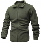 Meeste jakk, kahe n&auml;oga fliis, vaba vabaaja kapuutsiga s&otilde;jav&auml;e taktikaline jakk jakk termiline &uuml;ler&otilde;ivas Softshell tuulet&otilde;ke XXXL roheline