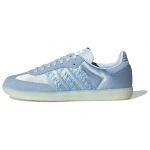 Adidas Originals Samba Og Siidised Jalan&otilde;ud Mugavad Klassikalised Moodsad Mitmek&uuml;lgsed &Otilde;huke Tald Vastupidavad Madalad Rula Jalan&otilde;ud Naiste Jalan&otilde;ud Sinised HQ5160 38