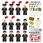 Loovseeria Piraadimeeskonna Minifiguur Ehitusklotsid M&auml;nguasjad