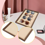 Ehten&auml;itusalus K&auml;ev&otilde;ru Kaelakee Hoidja Puidust Nipsasjade N&otilde;u Hoiustamine &Ouml;&ouml;kapile Poodi beige lining