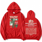 Malachi Barton 2025 Hupparid Zzombies Worlds Collide Tuur Dressipluusid Pikkade varrukatega Moodsad Hupparid Filmiprint Huppar T&uuml;druk S