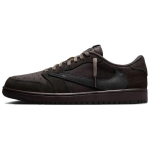 Travis Scott X Air Jordan 1 Low OG Velvet Brown Jordan DM7866-202 48.5 must pruun v&auml;rv