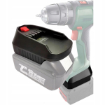 Rosfix Adapter Makita 18V Akule Bosch &ndash; &Uuml;hilduvus Akudega BL1830&ndash;BL1860 | Tugev Konstruktsioon | Lihtne Paigaldus