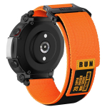 Nailonrihm Amazfit T-rex 3 2 Ultra kella jaoks Rihm Huami Amazfit Trex Pro T Rex Spordirihm Nutikella K&auml;ev&otilde;ru Tarvikud For T-rex 3 oranž