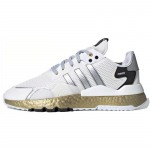 Adidas Nite Jogger Valged Kuldse Metallikuga Tennised FW6147 44⅔