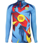 Nike Dri-Fit Barcelona soojenduskaelusega pikavarrukaline jalgpallis&auml;rk meestele HF9163-413 2XL