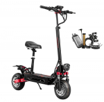 Elektriline t&otilde;ukeratas Kokkupandav Boyueda 10 1600Wx2 Mootor City Escooter 52V 28AH Maksimaalne s&otilde;iduulatus 100 km Must Q7 Pro Max must