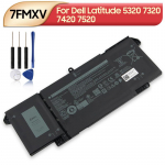 7FMXV Asendusaku DELL Latitude 5320 7320 7420 7520 jaoks 3941mAh