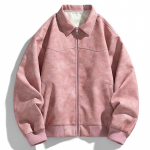 Ameerika Retro L&uuml;hike Kunstsuede Jakk Kevad ja S&uuml;gis Rev&auml;&auml;riga Nahkjakk Meestele XXXXL