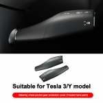 Tesla Model 3 Y k&auml;igukangi katte roolihoova k&auml;epideme kaitse k&auml;igukangi kest s&uuml;sinikkiust k&auml;igukangi nupu katte tarvikud matt must v&auml;rv