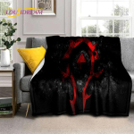 3D World of Warcraft M&auml;ng WOW Lich King DH Tekk, Pehme visketekk Kodu Magamistuba Voodi Diivan Piknik Reisimine Kontor Kate Lapsed 40x50in