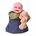 Accessoire diabolique enfant - My Other Me - Lumi&egrave;re, son et mouvement - 24x19x20 cm - Multicolore - Taille unique