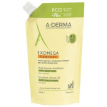 A-DERMA Exomega Control Huile Lavante &Eacute;molliente Peaux S&egrave;ches Atopiques Recharge 500 ml