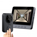Kodu digitaalne vaateava IR &ouml;&ouml;n&auml;gemisega digitaalne uksevaateava 2.4G WiFi 800mAh aku Videointercom uksekaamerad 4,3-tolline IPS-ekraan Australia