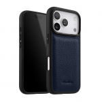Melkco Ehtne Nahast &Uuml;mbris iPhone 17 Pro Max 17 Air jaoks Luksuslik &Auml;ri Veisenaha &Uuml;mbrised Pehme T&auml;ieliku Katvusega Telefoni Tagakaas For iPhone17 Pro Max sinine