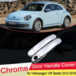 Volkswagen VW Beetle New Beetle 2012 2013 2014 2015 2016 2017 2018 jaoks Kroomitud Uksek&auml;epideme Kate Liist Konks Auto Kate Tarvikud Beetle 2012-2018