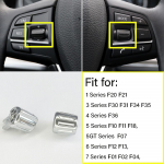 H&otilde;bedane BMW 1 3 4 5 6 7 seeriale F10 F11 F20 F30 F34 F36 F07 F01 F02 auto multifunktsionaalne rooli juhtnupp h&otilde;be