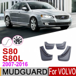 Auto porilapp Volvo S80 S80L jaoks 2016-2007 Poritiibade porikaitseklapid Porikaitse tarvikud 2015 2014 2013 2012 2011 2010 2009 must