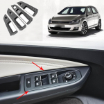 Autotarvikud Volkswagen Golfile roostevabast terasest s&uuml;sinikkiust aknat&otilde;stuki kate siseukse akna t&otilde;steklaas Silver XC