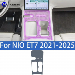 For NIO ET7 -2025 Car interior center console protective sticker interior decorative strip TPU protective sticker refit PPF Left-hand drive