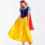 Multifilmi printsessi Halloweeni peokost&uuml;&uuml;m T&auml;iskasvanute Cosplay kleit T&uuml;drukute printsessi kleit S
